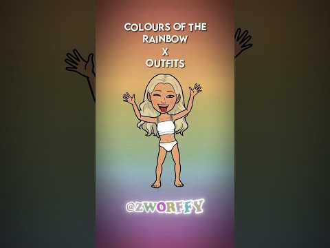 Colours Of Rainbow X Bitmoji Outfits Snapchat Bitmoji Zworffy