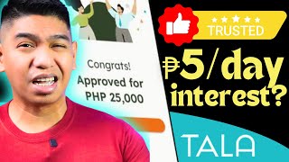 WOW ₱5/Day Interest kay Tala?! Kaya Ba ONE OF THE TRUSTED Online Lending App Sya ng mga Customers? screenshot 4
