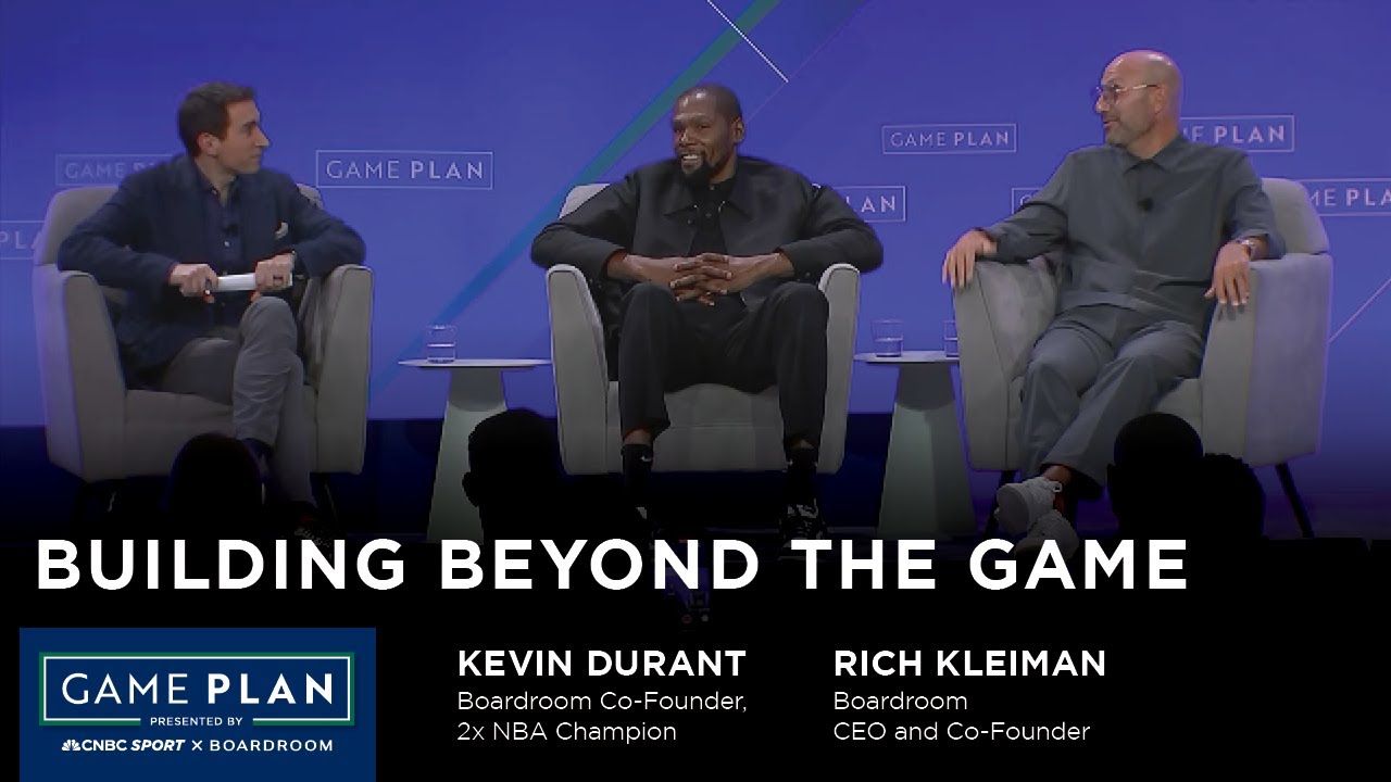Building Beyond the Game with Kevin Durant and Rich Kleiman - YouTube