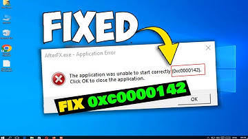 Fix Error 0xc0000142 in Windows 10/11 | The Application Was Unable to Start Correctly 0xc0000142
