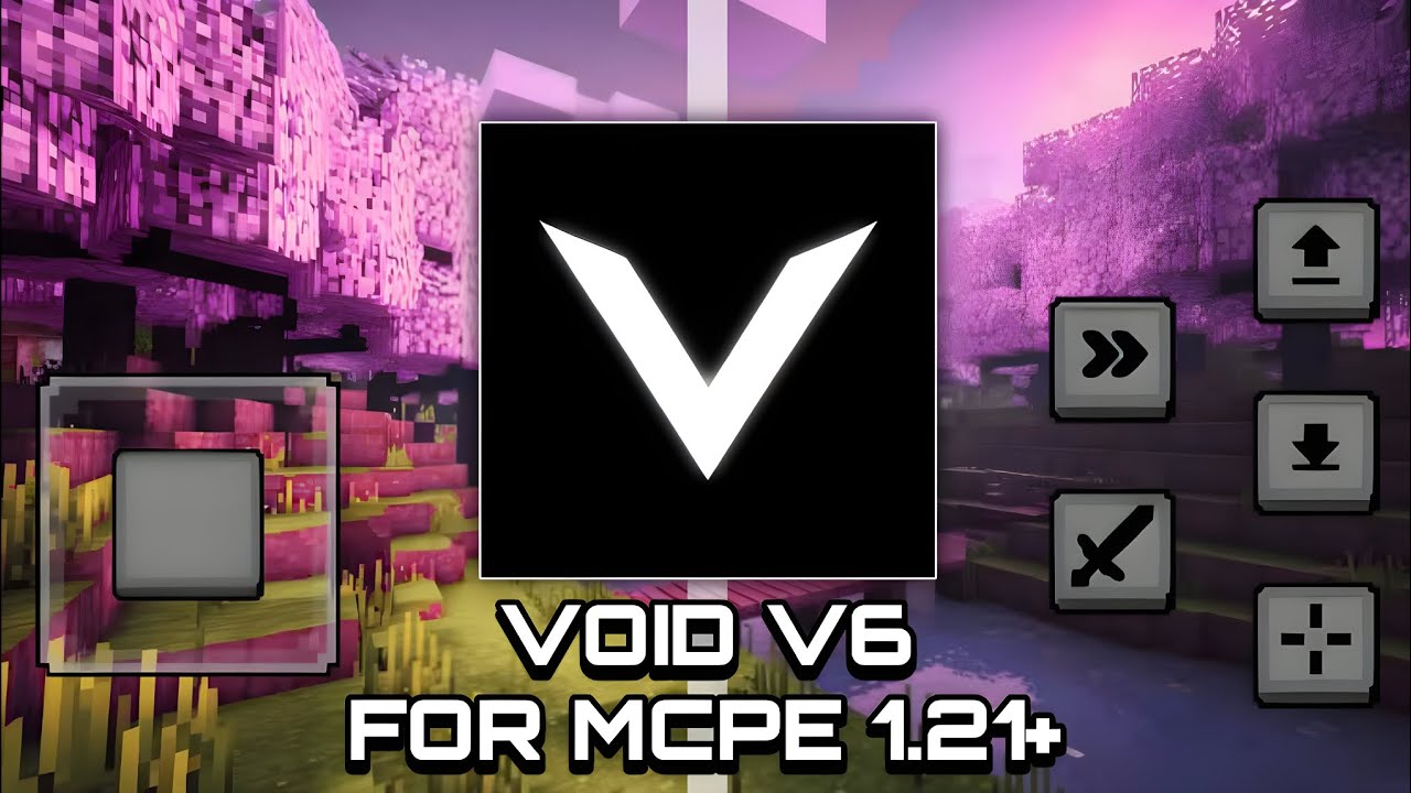 Void Client V6 FPS Boost Mod For MCPE 1.21+ | [Lag Free] - YouTube