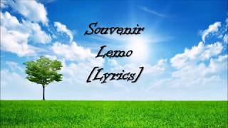 Souvenir Lemo [Lyrics]