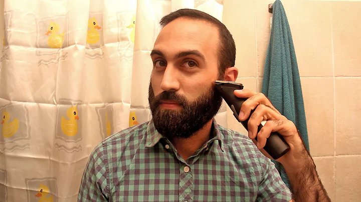 How to shave your beard