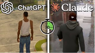 ChatGPT vs Claude Sonnet : Qui Code le MEILLEUR GTA en 20 Minutes ? 🎮 (Défi IA) screenshot 4