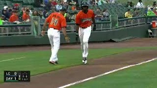 Trammell's solo shot for Dayton