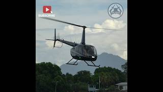 An Elegant Robinson R66 Turbine Helicopter Making a 360 so You can See it All #aviation #pilotlife