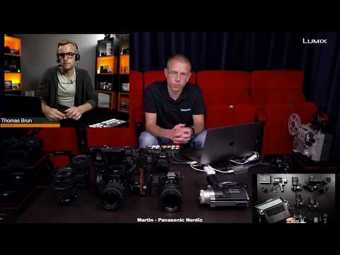 Lumix S1H gjennomgang med Martin fra Panasonic