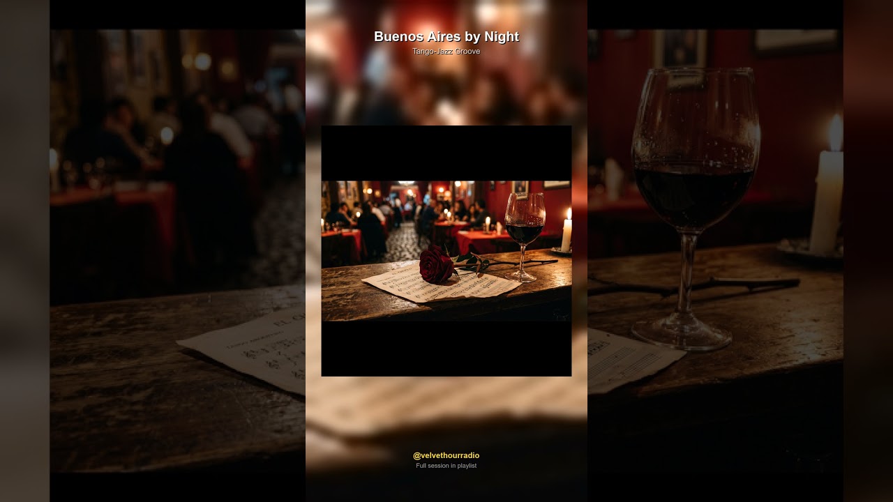 Buenos Aires by Night | Tango-Jazz Groove #Shorts - YouTube