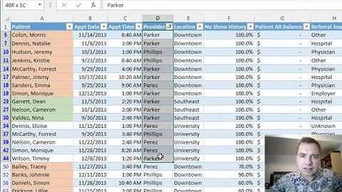 Excel Video 384 Text, Number and Date Filters