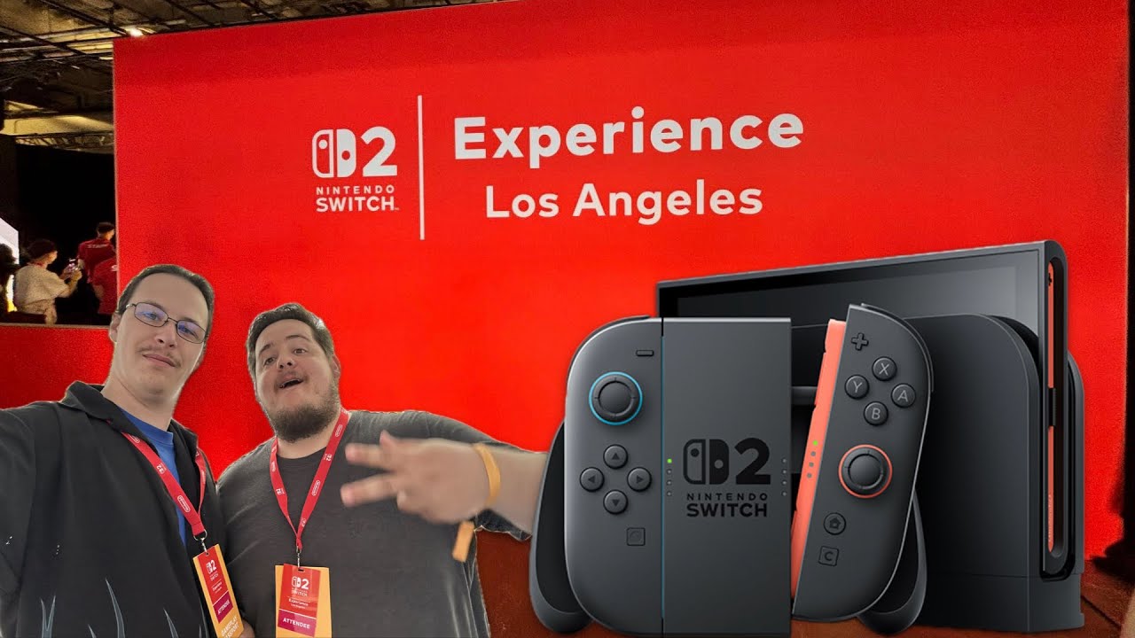 My Experience in Los Angeles with the Nintendo Switch 2 - YouTube