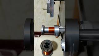 Automatic winding process of fine copper wire- Good tools and machinery make work easy