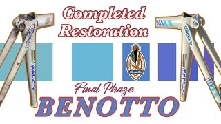Completed - Benotto SLX frame Restoration