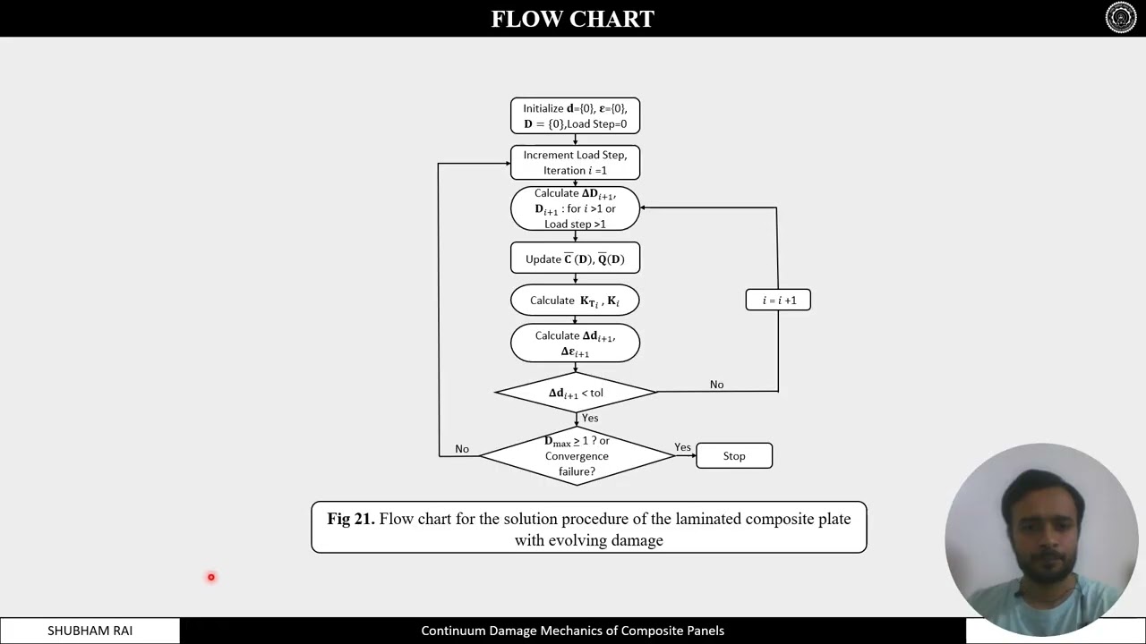 Continuum Damage Mechanics of fiber reinforced composites: PMRF Review Presentation