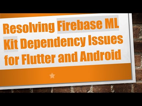 Resolving Firebase ML