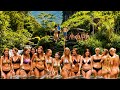 Leap off the waterfall - Dive from the towering waterfall - Adventure of waterfall jumping