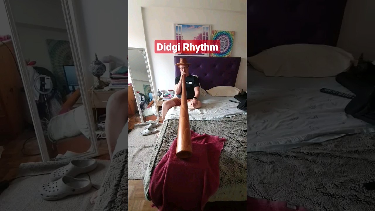 Simple Didgeridoo Rhythm Using Double Tongue 