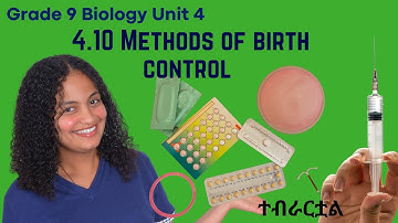 Grade 9 Biology Unit 4 : 4.10 Methods of birth control | Saquama