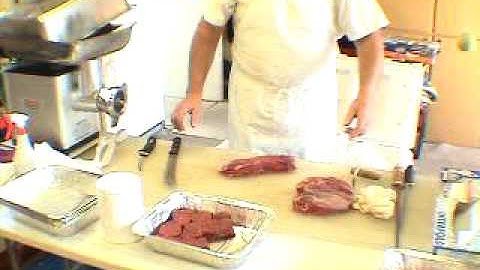 Deer Processing part 2 w/ butcher for 30 years Round