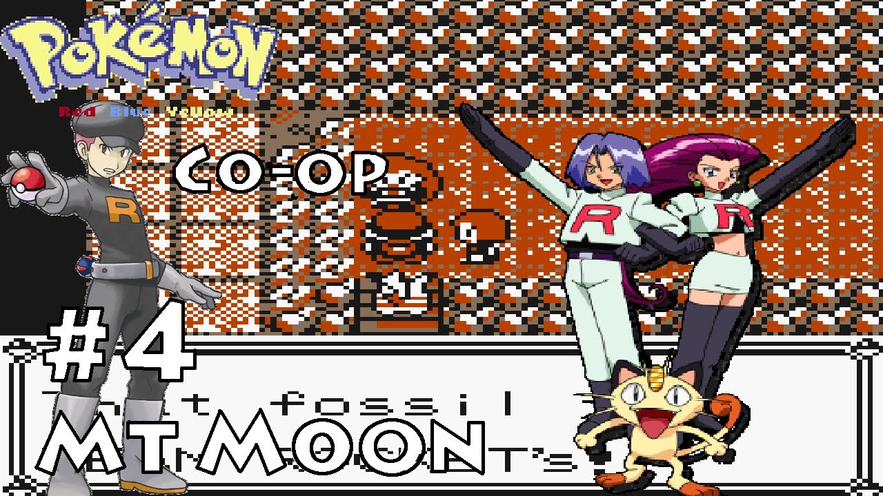Let's Play Pokémon Red/Blue/Yellow - Co-op - Part 4