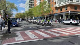 Processional for Fallen Capitol Police officer honored outside of GW Hospital