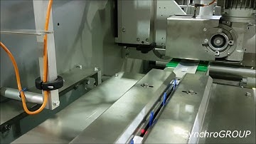 Paxon Packaging auto flow-wrapper for 4-sided seal medical packs