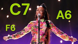 Famous Chanté Moore's C7 Whistle in 'If I Ain't Got You' Live on Singer 2024! Wealth