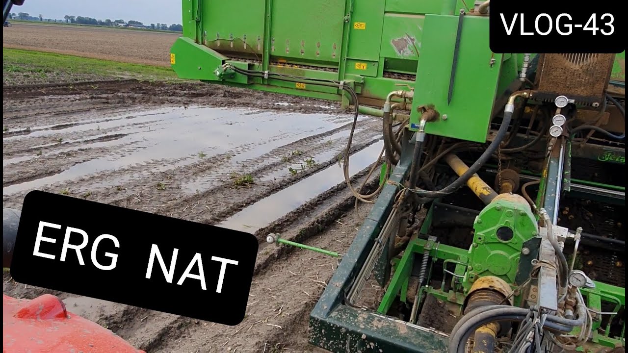 FARMVLOG #43 laatste pootaardappelen rooien