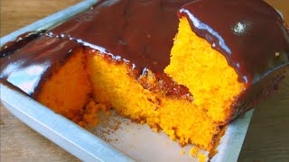 BOLO DE CENOURA DE LIQUIDIFICADOR / BOLO DE CENOURA COM COBERTURA DE CHOCOLATE / BOLO DE CENOURA