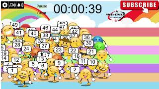 emoji race #timer #minutetimer #stopwatch #nice_timer_countdown #gaming #puzzle #games #emotional