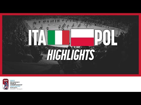 Highlights | Italy vs. Poland | 2023 #IIHFWorlds Division 1A