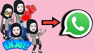 How To Add Bitmoji To Whatsapp | Easy Tutorial