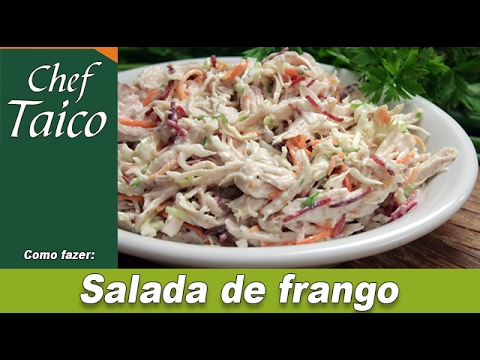 Vídeo: Como Cozinhar Salada De Frango - Coquetel