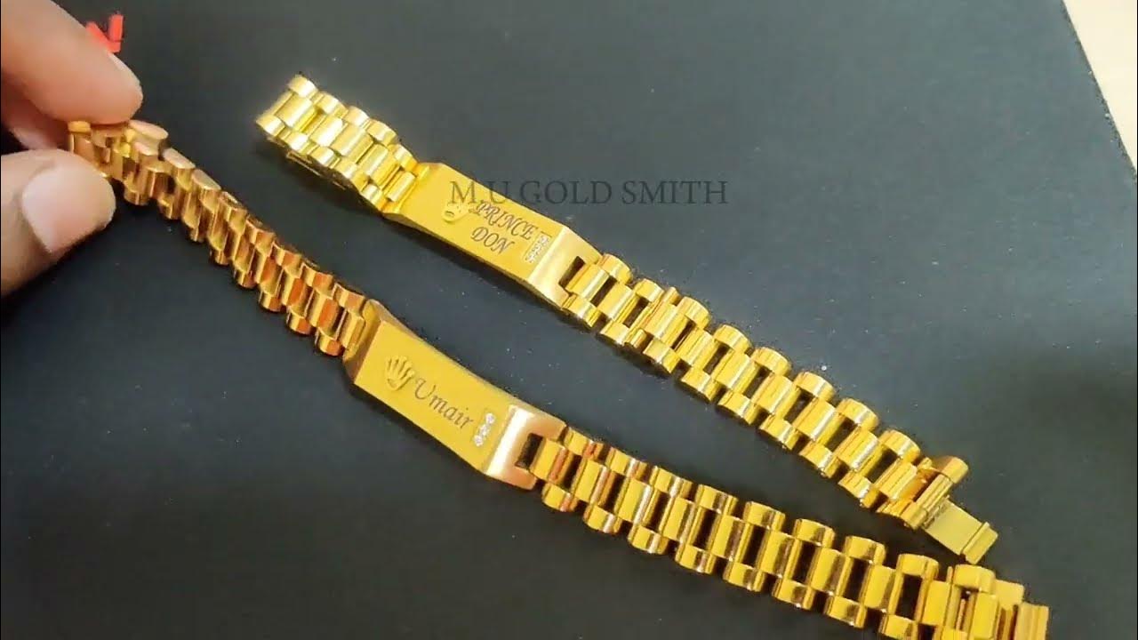 how to polish gold plated bracelet at home YouTube