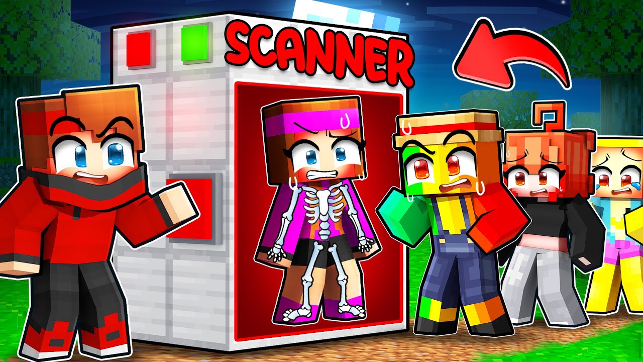 J'utilise un SCANNER pour trouver les SECRETS de mes amis sur Minecraft !