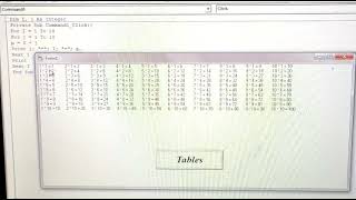 BCA 372 || Program to write multiplication tables || Visual Basic programming Net Worth