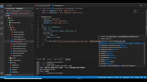 Restful API with Ionic 5, php and Mysql