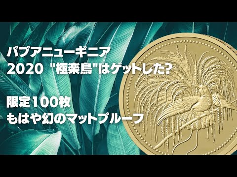 パプアニューギニア2020”極楽鳥”はゲットした？限定100枚 もはや幻の
