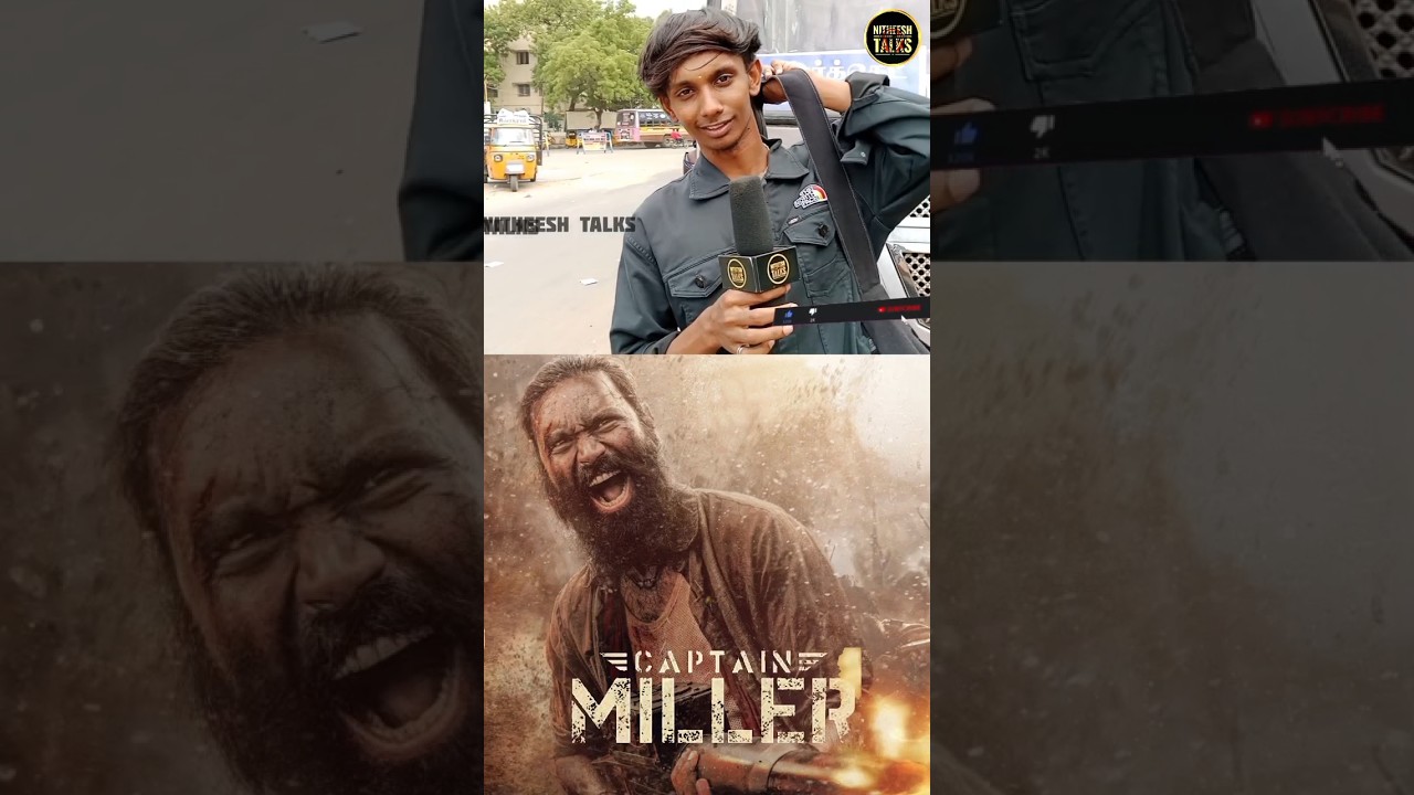 ஓ**ல வீர சூரா தான்ட| Captain Miller Teaser Public Review | Captain Miller Teaser Reaction | 