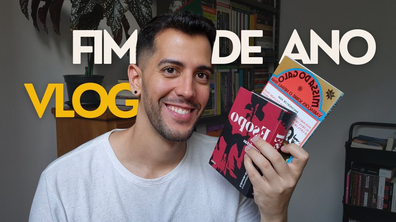 Vlog aleatório de fim de ano: O Agente Secreto + leitura de Natal