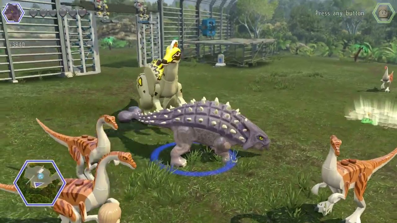 ALL DINOSAURS IN LEGO JURASSIC WORLD @JUSTJOEKING
