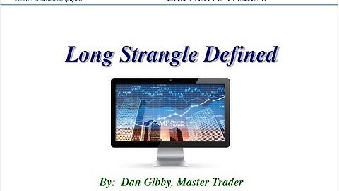 Long Strangle Defined - MasterTrader.com Directional Trade