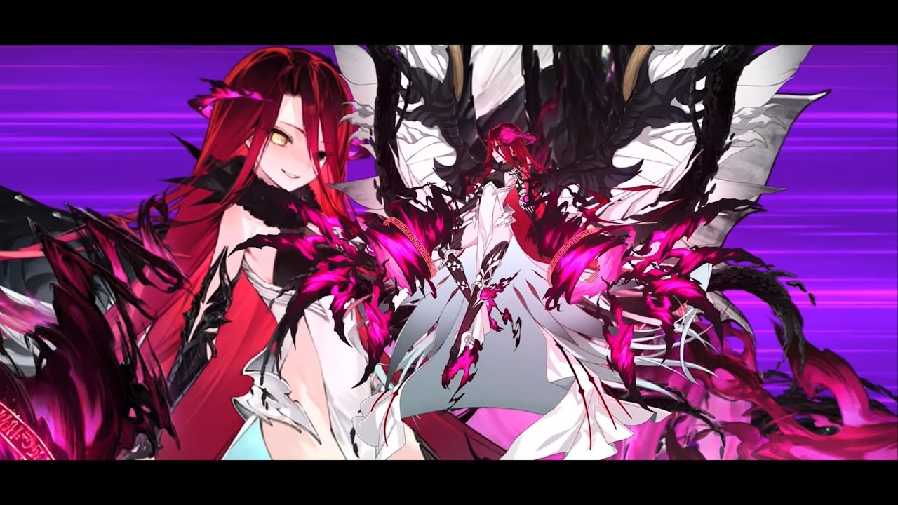 【FGO】Typhon Ephemeros 3rd Ascension Battle Animation Demonstration