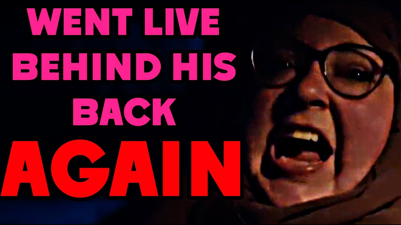 foodie beauty GETS CAUGHT LIVE BY SALAH - BIGGG MAD - livestream reaction