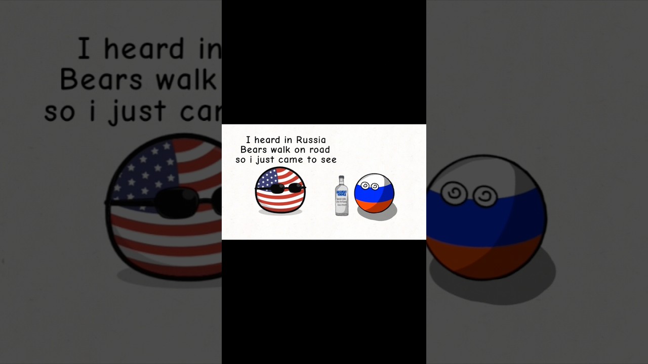Bears Walk On Road music trending meme usa russia countryballs bears-walk-on-road-music-trending-meme-usa-russia-countryballs