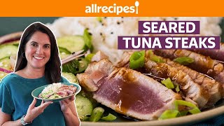 How to Cook Ahi Tuna Steaks | Seared Tuna Steaks | Get Cookin&#39; | Allrecipes.com