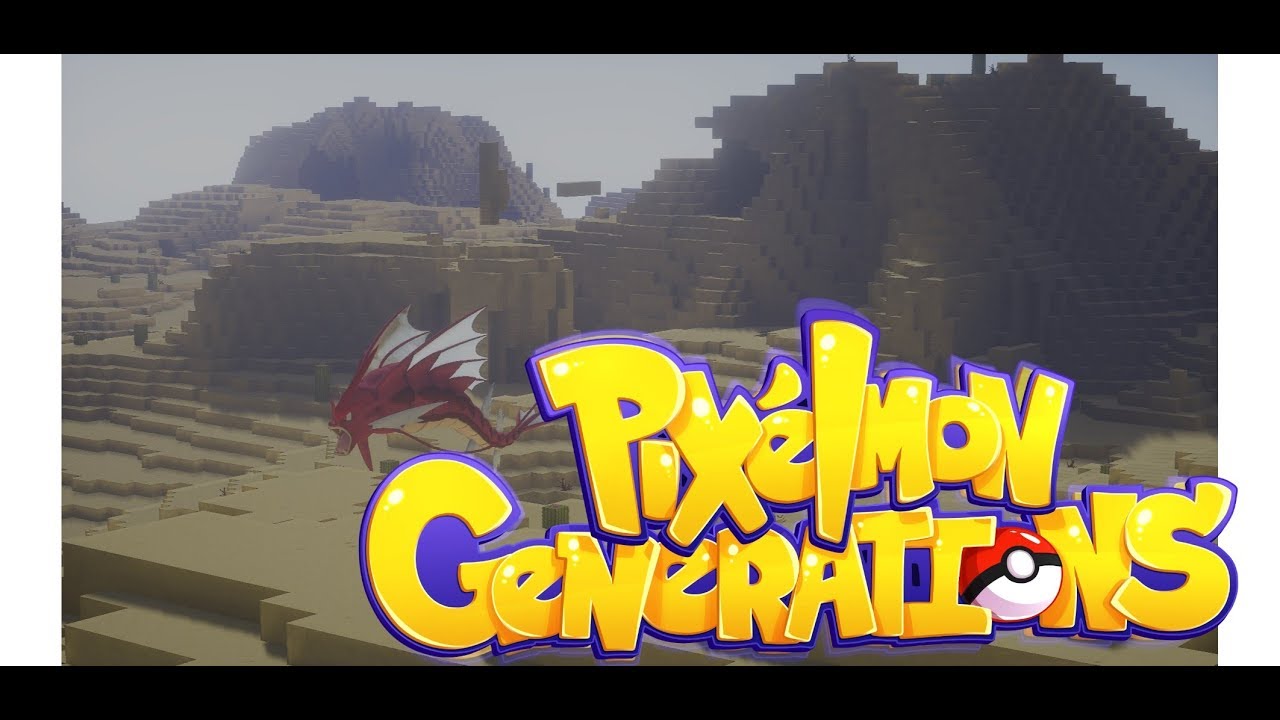 Geting distraced by sand... Pixelmon Part 2