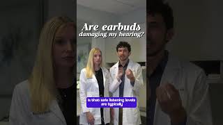 CAN EARBUDS DAMAGE HEARING? Dr. Ben responds! #hearingloss #tinnitus #tinnitusrelief #earbuds
