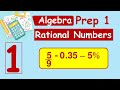 #كتاب المعاصر#ماث الصف الاول الاعدادى - ترم أول2019 | حصة 1 |  Rational Numbers Q