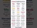 W Family Question #dearsir #ieltsvocabularyenglish #english#viral