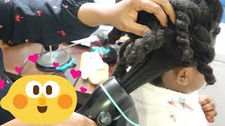 FAST BLOW DRY ON NATURAL HAIR USING REVAIR